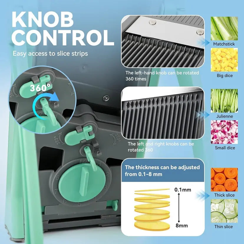 Mandoline 4-in-1 Adjustable Vegetable Cutter