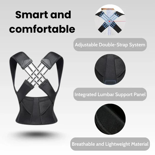 Adjustable Posture Corrector for Men and Women