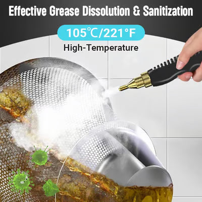 2500W Handheld High-Temperature Pressurized Steam Cleaner