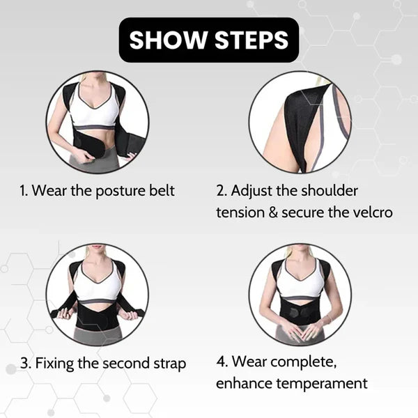 Adjustable Posture Corrector for Men and Women