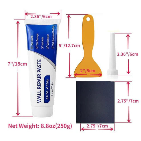 Drywall Patch Repair Kit, Wall Mending Agent