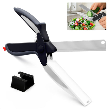 2 in 1 Kitchen Scissors for Food – Stainless Steel 9.5"