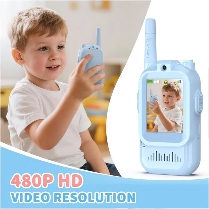 Kids Video Walkie Talkie with Camera - 2.4G WiFi