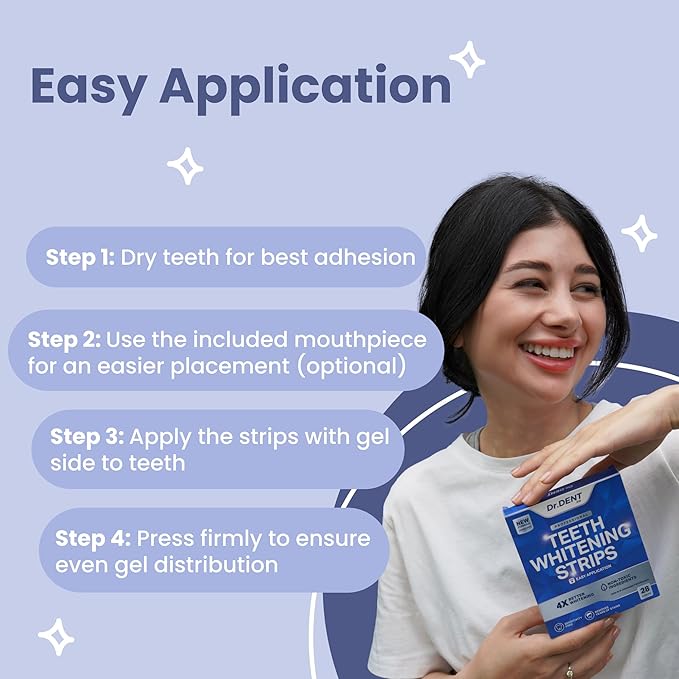 DrDent Professional Teeth Whitening Strips
