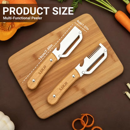 Multifunctional Vegetable Peeler ( Pack of 2 )