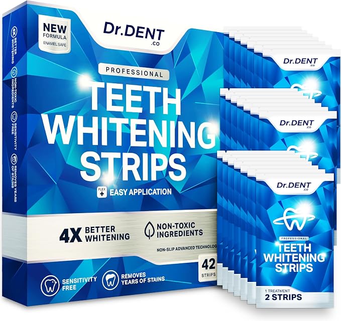 DrDent Professional Teeth Whitening Strips