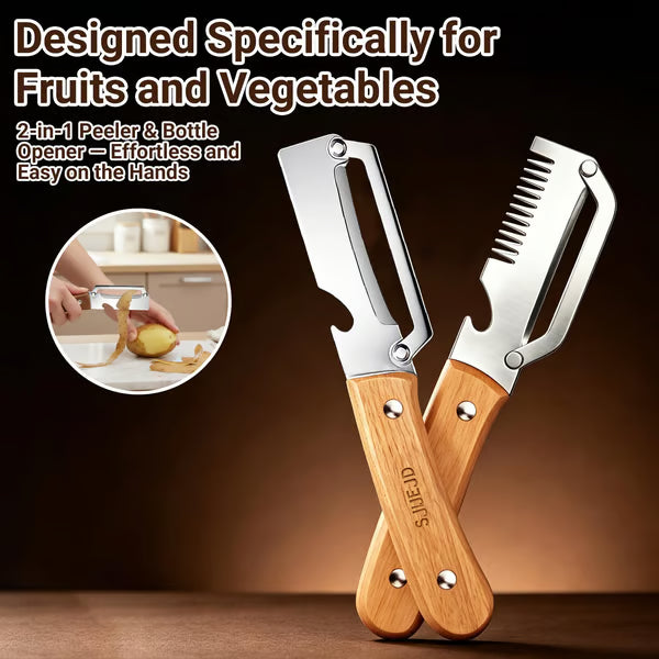 Multifunctional Vegetable Peeler ( Pack of 2 )