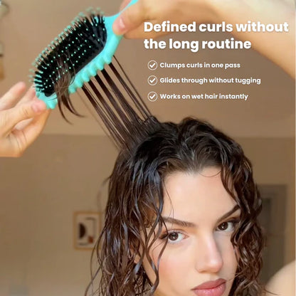5-in-1 Detangling Curl Brush – Smooth Hair, Less Pulling