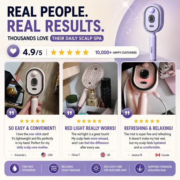 3 In 1 Hair Therapy Brush