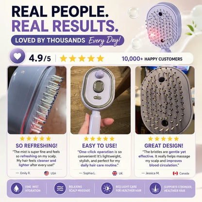 3 In 1 Hair Therapy Brush