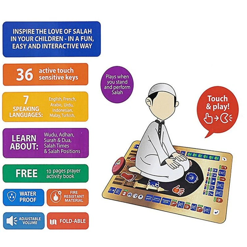 Smart Prayer Mat For Kids