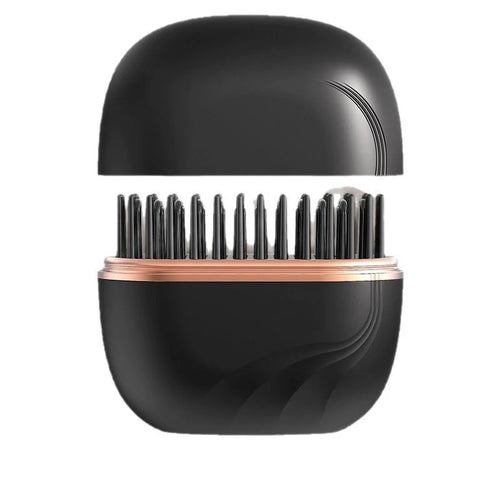 Mini Hair Straightening Comb Wireless Charging Portable Multifunctional