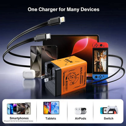 120W Portable Gan Flash Fast Charger